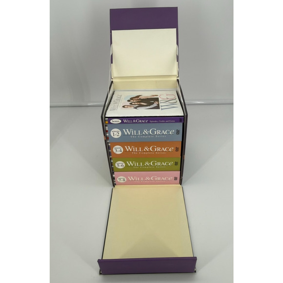Will & Grace Complete Series DVD Box Set + Bonus Disc 33-Disc Seasons 1-8 - Picture 7 of 13